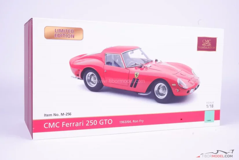 Ferrari 250 GTO, London Motor Show 1962, Ron Fly, 1:18 CMC