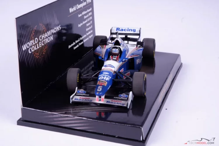 Williams FW18 - Damon Hill (1996), World Champion, 1:43 Minichamps