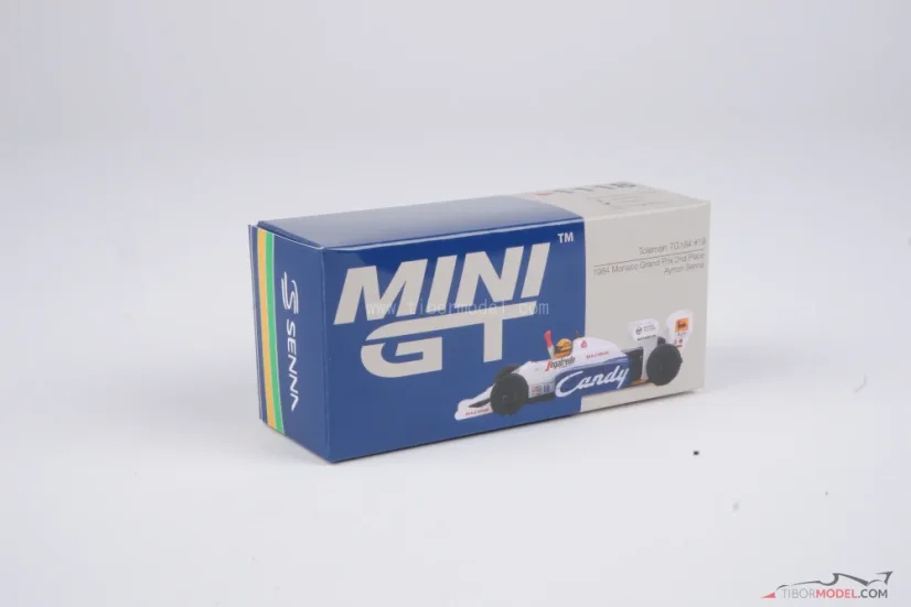Toleman TG184 - Ayrton Senna (1984) Monaco GP, 1:64 MiniGT