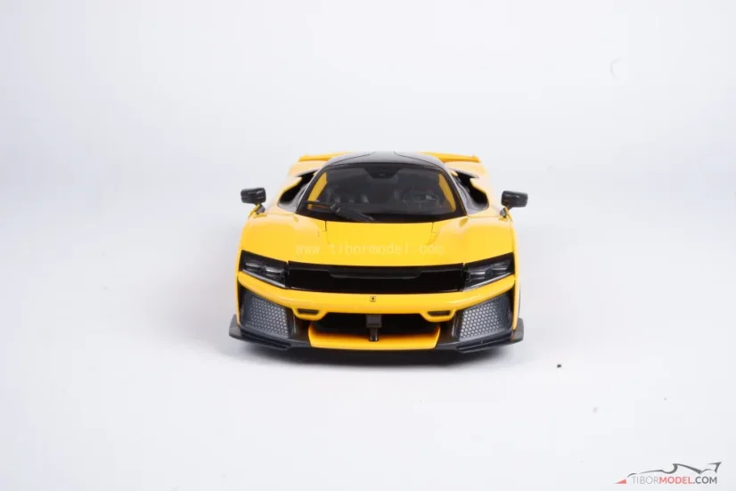 Ferrari F80 (2025) žluté, 1:18 Bburago