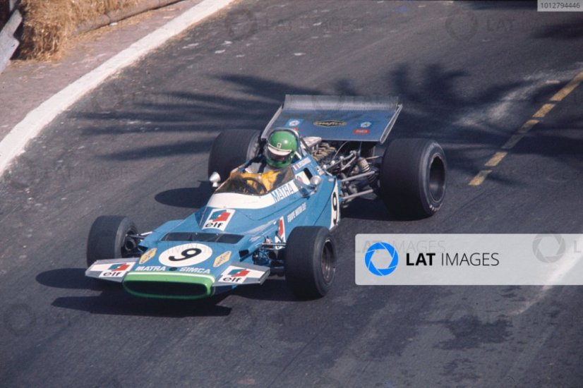Matra MS 120 - Henri Pescarolo (1970), 3rd place Monaco GP, without driver figure, 1:18 GP Replicas