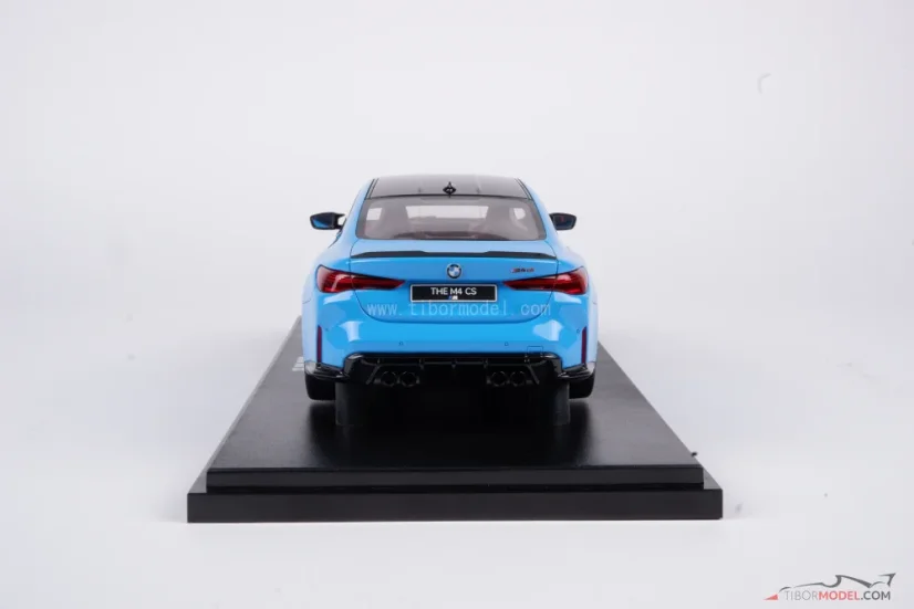 BMW M4 CS (2024) riviera blue, 1:18 GT Spirit