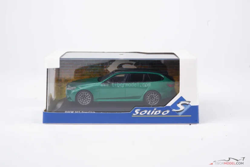 BMW M5 Touring (2024) zöld, 1:43 Solido