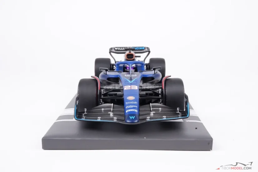 Williams FW45 - Alex Albon (2023), 800. preteky Silverstone, 1:18 Minichamps