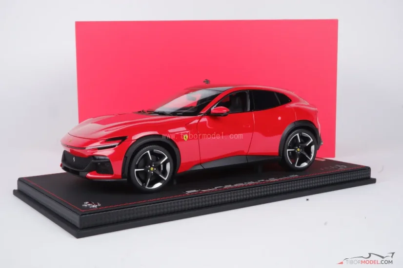 Ferrari Purosangue (2022) rosso corsa, 1:18 BBR