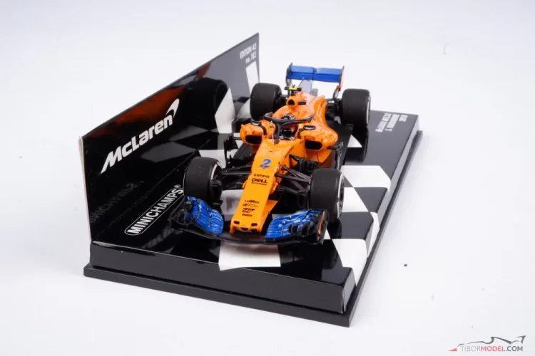 Model car McLaren MCL33 Vandoorne 2018, 1:43 Minichamps 