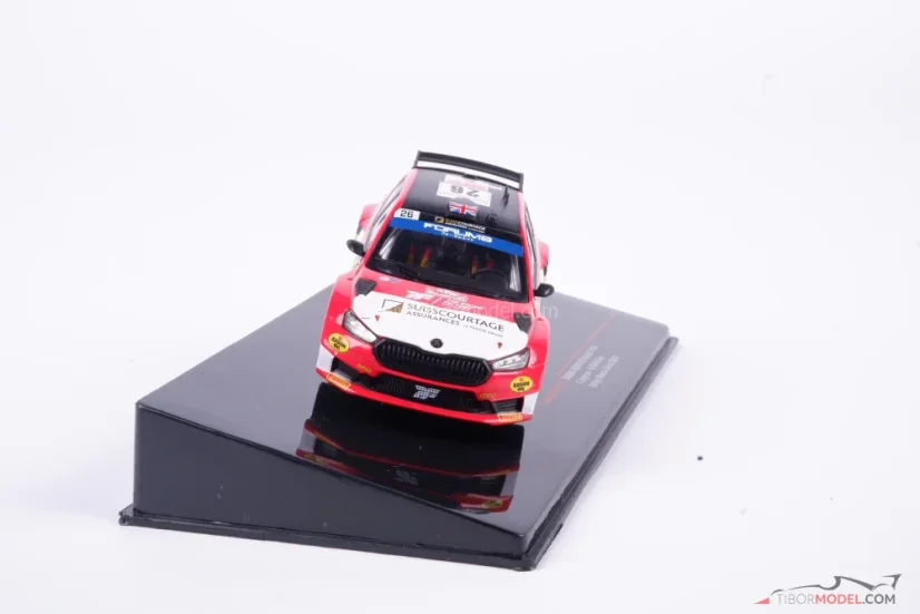 Skoda Fabia - Ingram/EdmondMcKillop (2024), Rally Monte Carlo, 1:43 Ixo