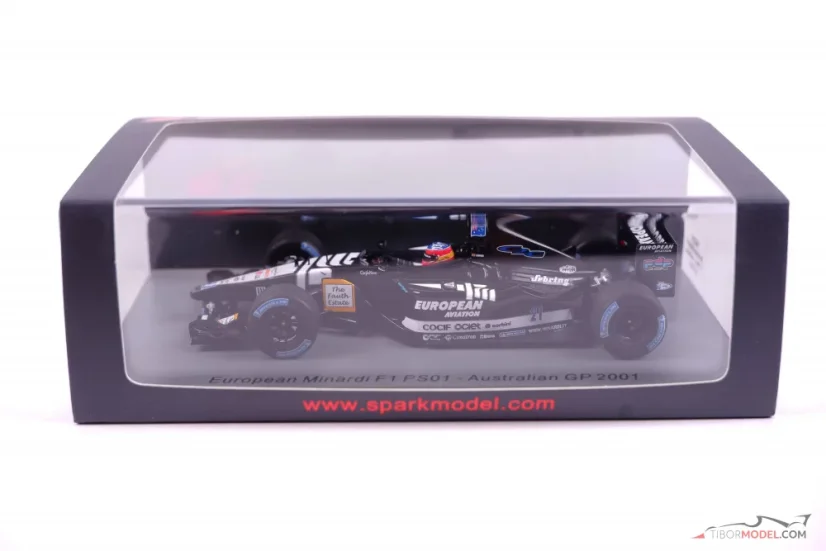 Minardi PS01 - Fernando Alonso (2001), VC Austrálie, 1:43 Spark
