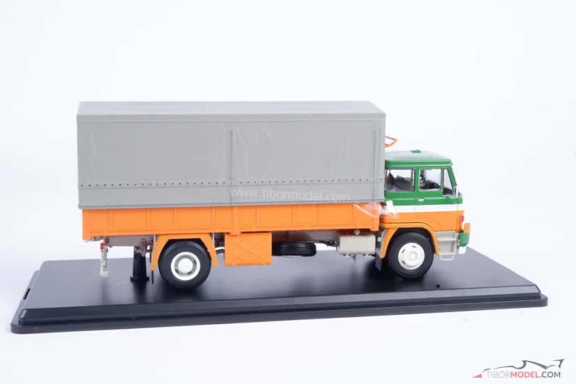Liaz 100.05 plachtový, zeleno-oranžový, 1:43 Premium ClassiXXs