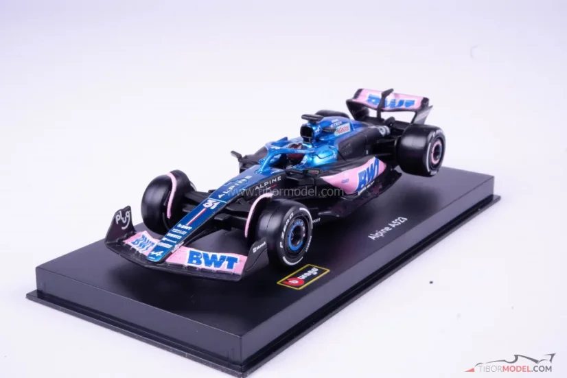 Alpine A523 - Esteban Ocon (2023), 1:43 BBurago Signature