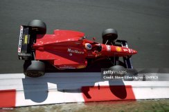 Ferrari F310/2 - Michael Schumacher (1996), Víťaz VC Talianska, s figúrkou, 1:12 GP Replicas