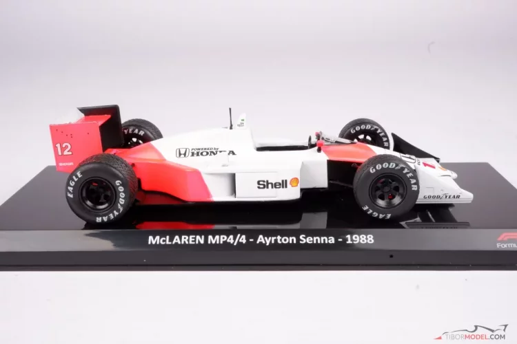 McLaren MP4/4 - Ayrton Senna (1988), Majster sveta, 1:24 Premium Collectibles
