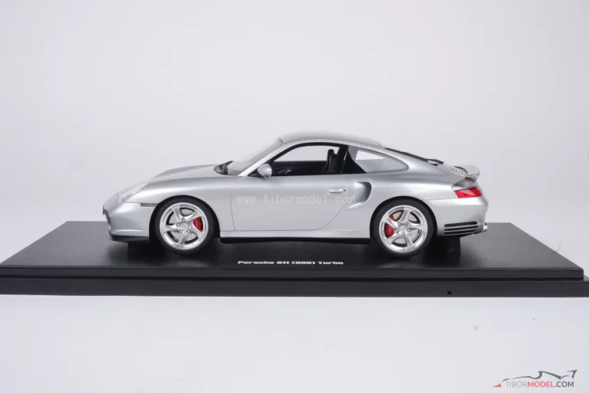 Porsche 911 [996.2] Turbo (2001) silver, 1:18 GT Spirit