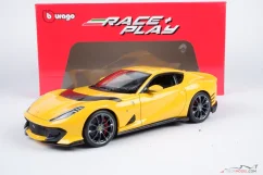 Ferrari 812 Competizione (2021) sárga, 1:18 Bburago