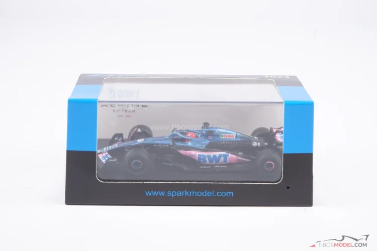 Alpine A523 - Esteban Ocon (2023), 1:64 Spark