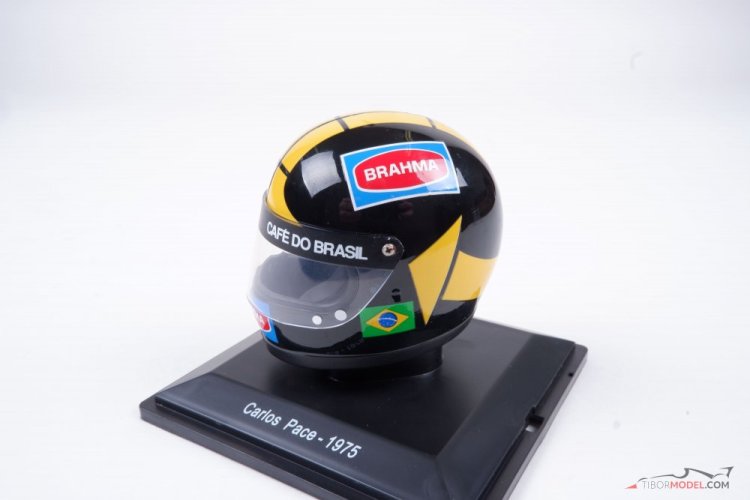 Carlos Pace 1975 Brabham helmet, 1:5 Spark