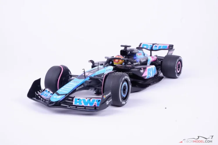 Alpine A524 - Esteban Ocon (2024), VC Miami, 1:18 Solido