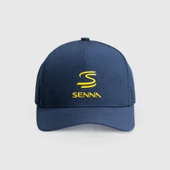 Ayrton Senna sapka, kék színben Ayrton Senna sapka, kék színben