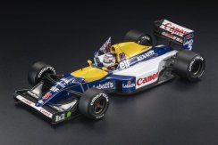 Williams FW14/B - Nigel Mansell (1992), Vítěz Velké Británie, s figurkou pilota 1:43 GP Replicas