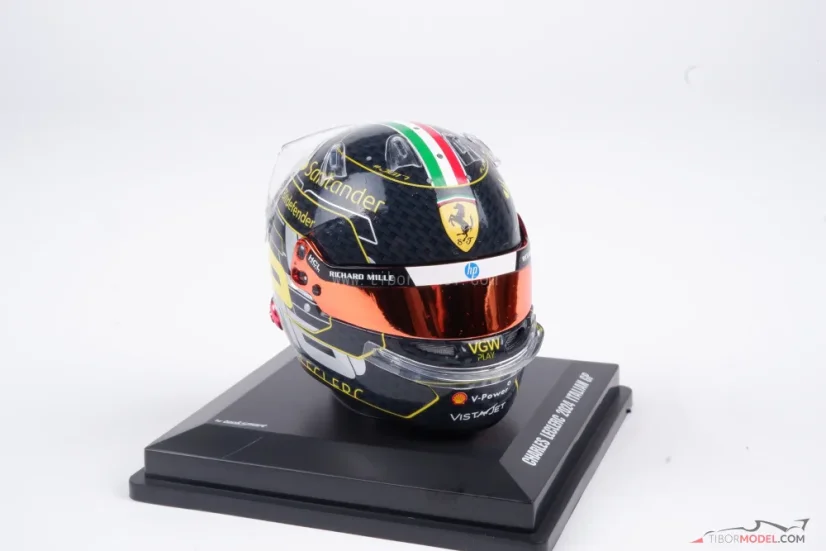 Charles Leclerc 2024 VC Itálie mini přilba, Ferrari, 1:5 Looksmart