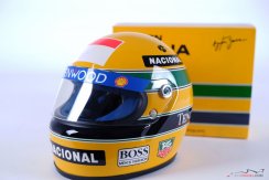 Ayrton Senna 1993 McLaren mini helmet, 1:2