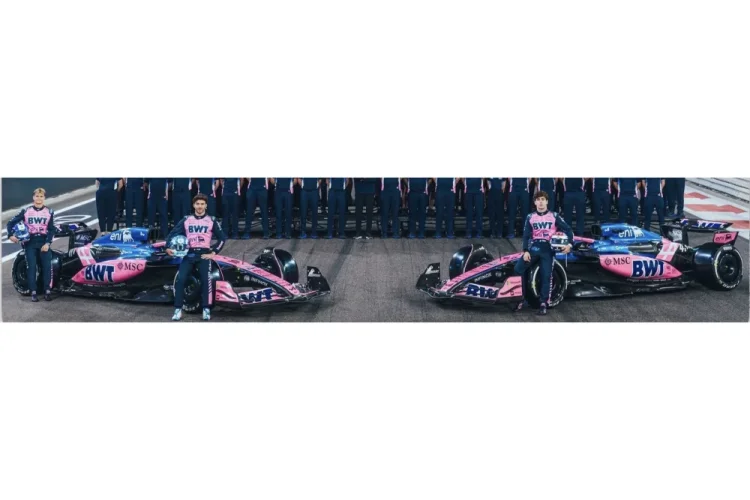 Alpine A525 - Pierre Gasly, Franco Colapinto (2025), VC Abu Dhabi 1:64 Spark