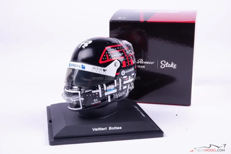 Valtteri Bottas 2023, VC Monako, Alfa Romeo přilba, 1:5 Spark