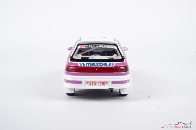 Mazda 323 - Mäkinen/Harjanne (1991) Rally 1000 jazier, 1:18 Ottomobile