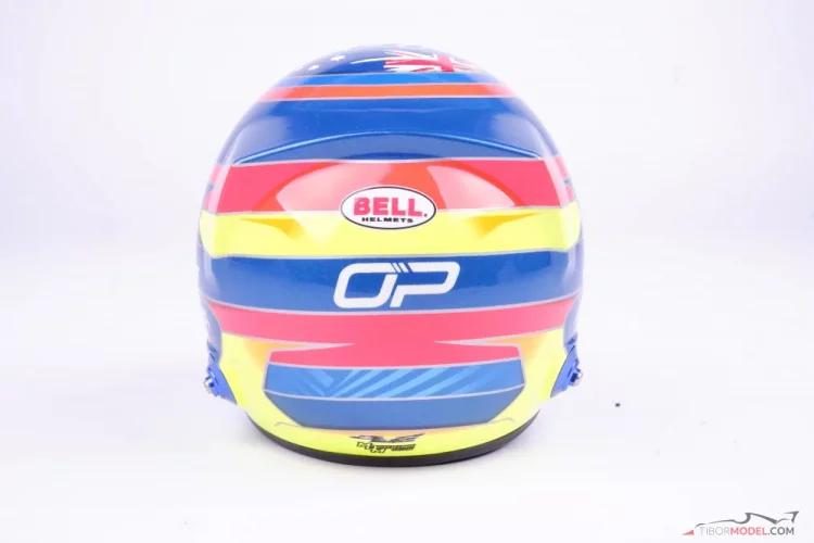 Oscar Piastri 2023 McLaren helmet, 1:2 Bell