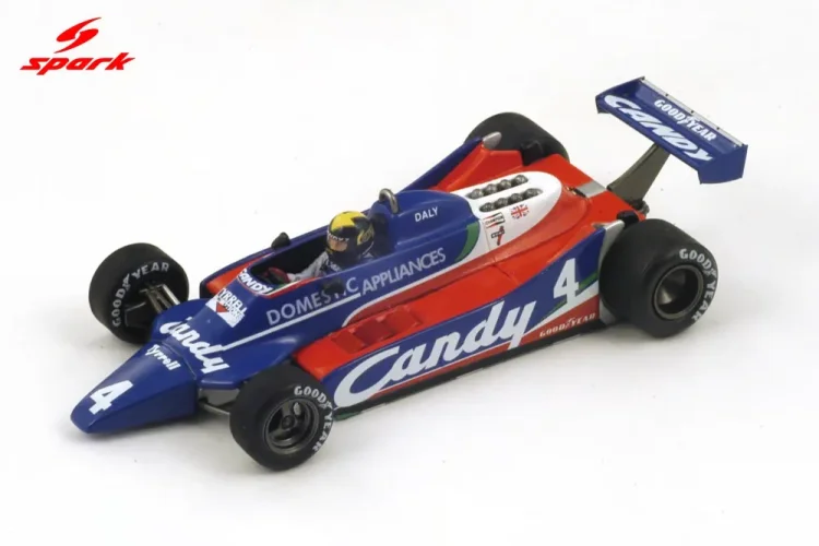 Tyrrell 010 - Derek Daly (1980), British GP, 1:43 Spark