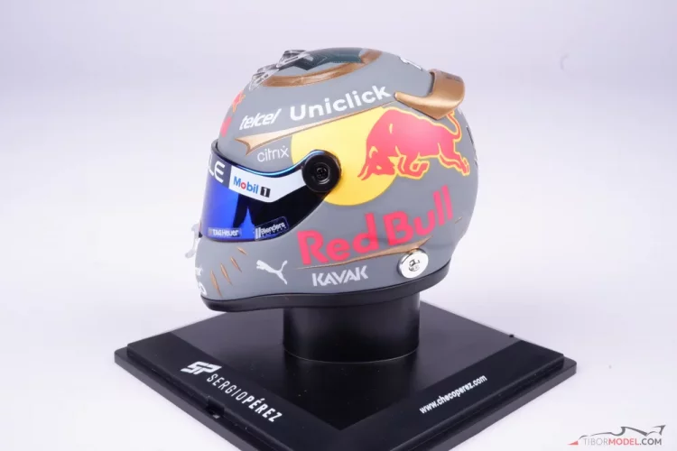 Sergio Perez 2022 Red Bull sisak, Brazil Nagydíj, 1:4 Schuberth