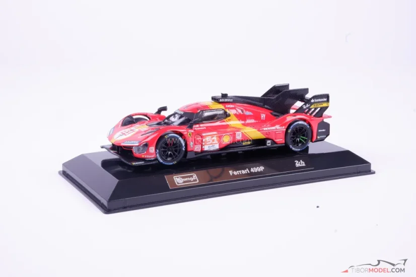 Ferrari 499P - #51, Víťaz 24H Le Mans 2023, 1:43 Bburago