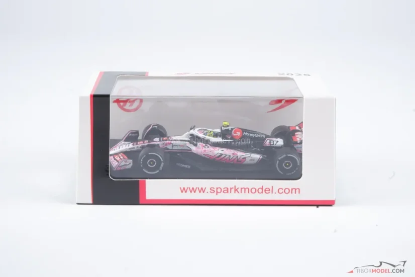 Haas VF-25 - Oliver Bearman (2025), 1:64 Spark
