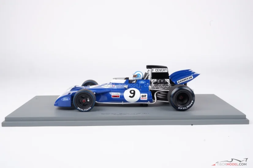Tyrrell 002 - Francois Cevert (1971), Győztes USA Nagydíj, 1:18 Spark