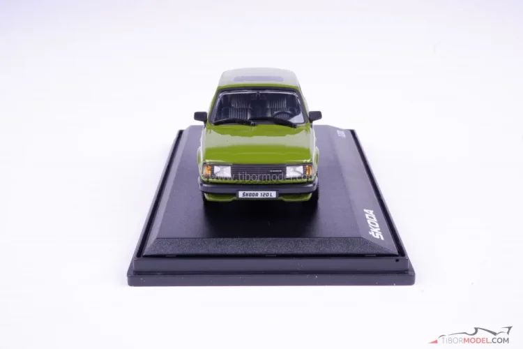 Skoda 120L (1984), dark green, 1:43 Abrex
