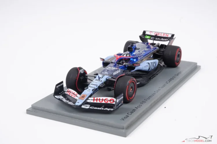 Model Visa RB VCARB01 Ricciardo Singapore 2024 Spark | Tibormodel.com