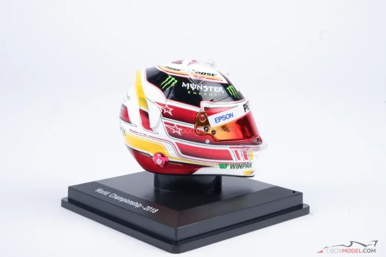 Lewis Hamilton 2018 Majster sveta, Mercedes prilba, 1:5 Spark