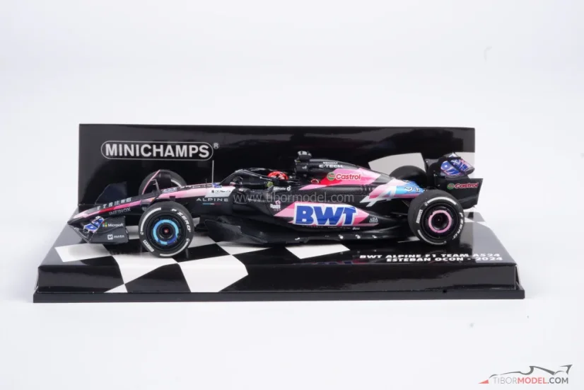 Alpine A524 - Esteban Ocon (2024), 1:43 Minichamps