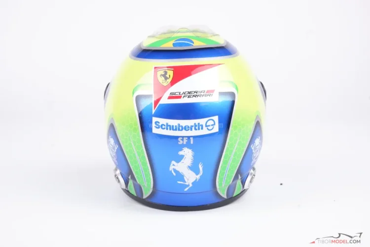 Felipe Massa 2012 mini přilba, Scuderia Ferrari, 1:2 Schuberth