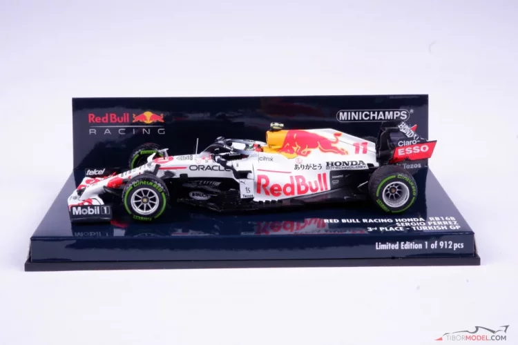 Red Bull RB16b - Sergio Perez (2021), Turkish GP, 1:43 Minichamps