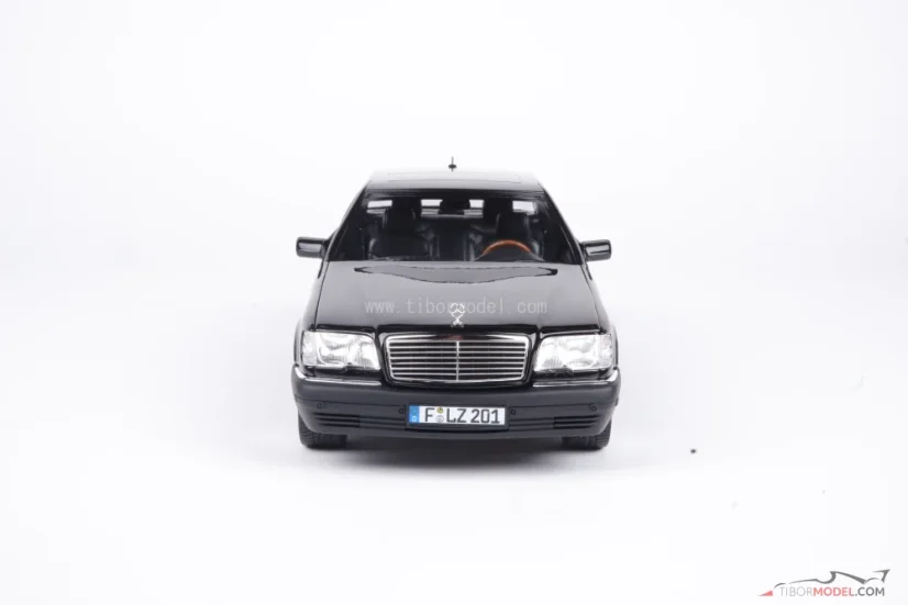 Mercedes S600 (1997) čierny, 1:18 Norev