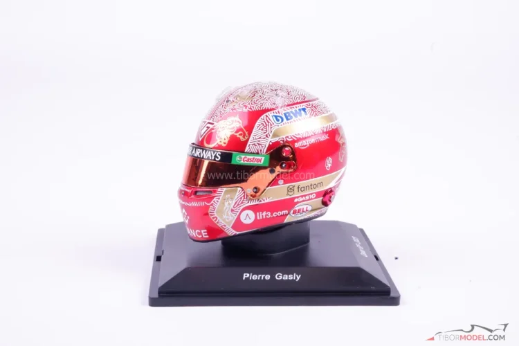 Pierre Gasly 2023, VC Kataru, Alpine přilba, 1:5 Spark Pierre Gasly 2023, VC Kataru, Alpine přilba, 1:5 Spark
