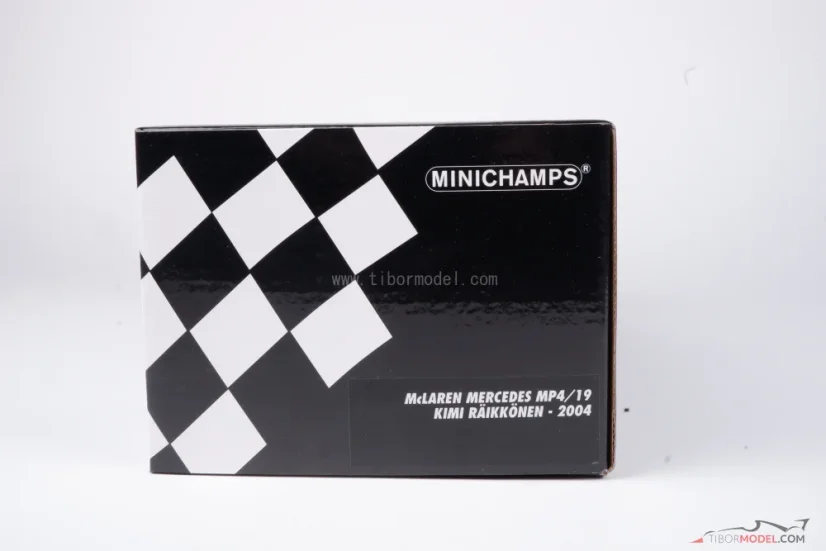 McLaren MP4/19 - Kimi Raikkonen (2004), 1:18 Minichamps
