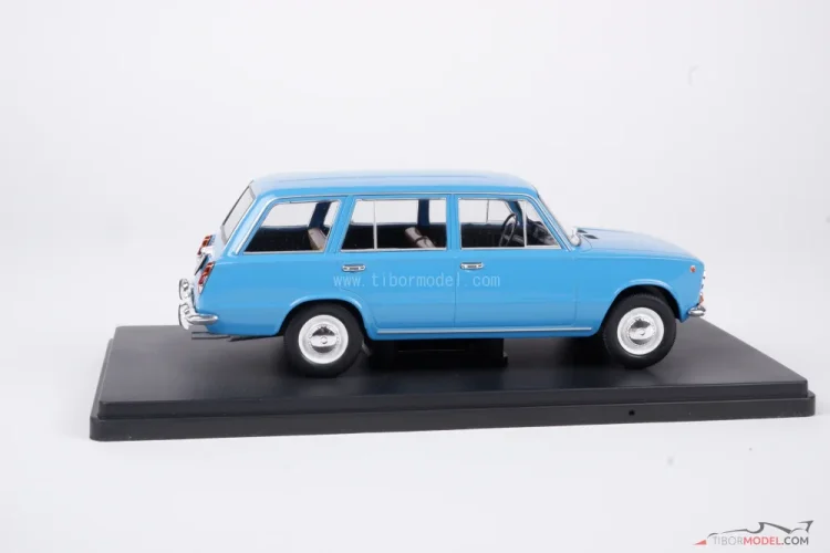 Lada 2102 kombi modrá, 1:24 Whitebox