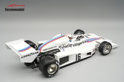 Shadow DN8 - Arturo Merzario (1977), VC Rakouska, s figurkou pilota 1:18 Tecnomodel