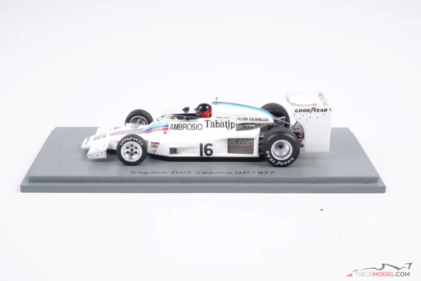 Shadow DN8 - Jackie Oliver (1977), VC Švédska, 1:43 Spark