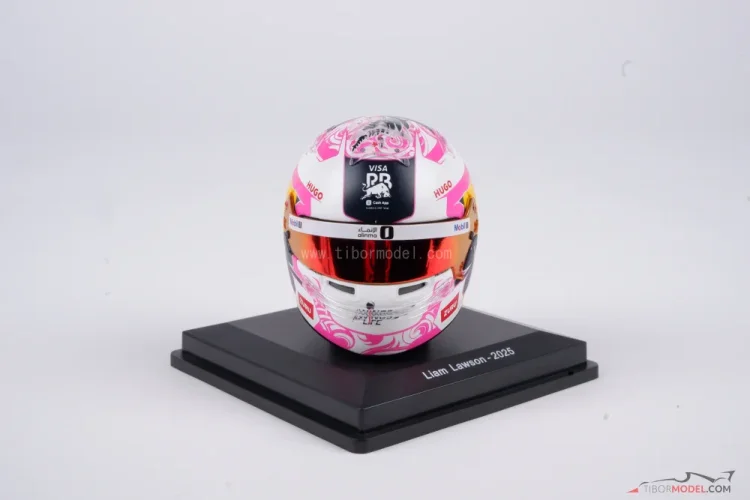 Liam Lawson 2025 Racing Bulls mini prilba, 1:5 Spark