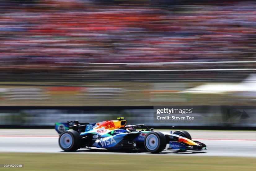 Racing Bulls VCARB 03 - Liam Lawson (2026), Spanish GP, 1:43 Minichamps