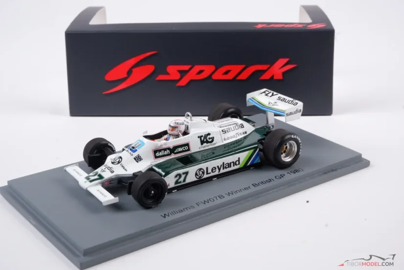 Williams FW07B - Alan Jones (1980), Víťaz VC Veľkej Británie, 1:43 Spark