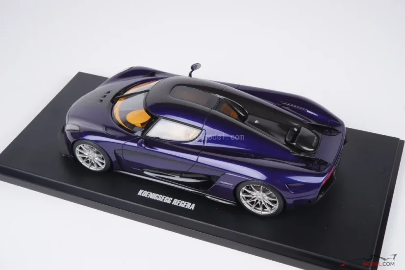 Koenigsegg Regera (2025) fialový, 1:18 GT Spirit